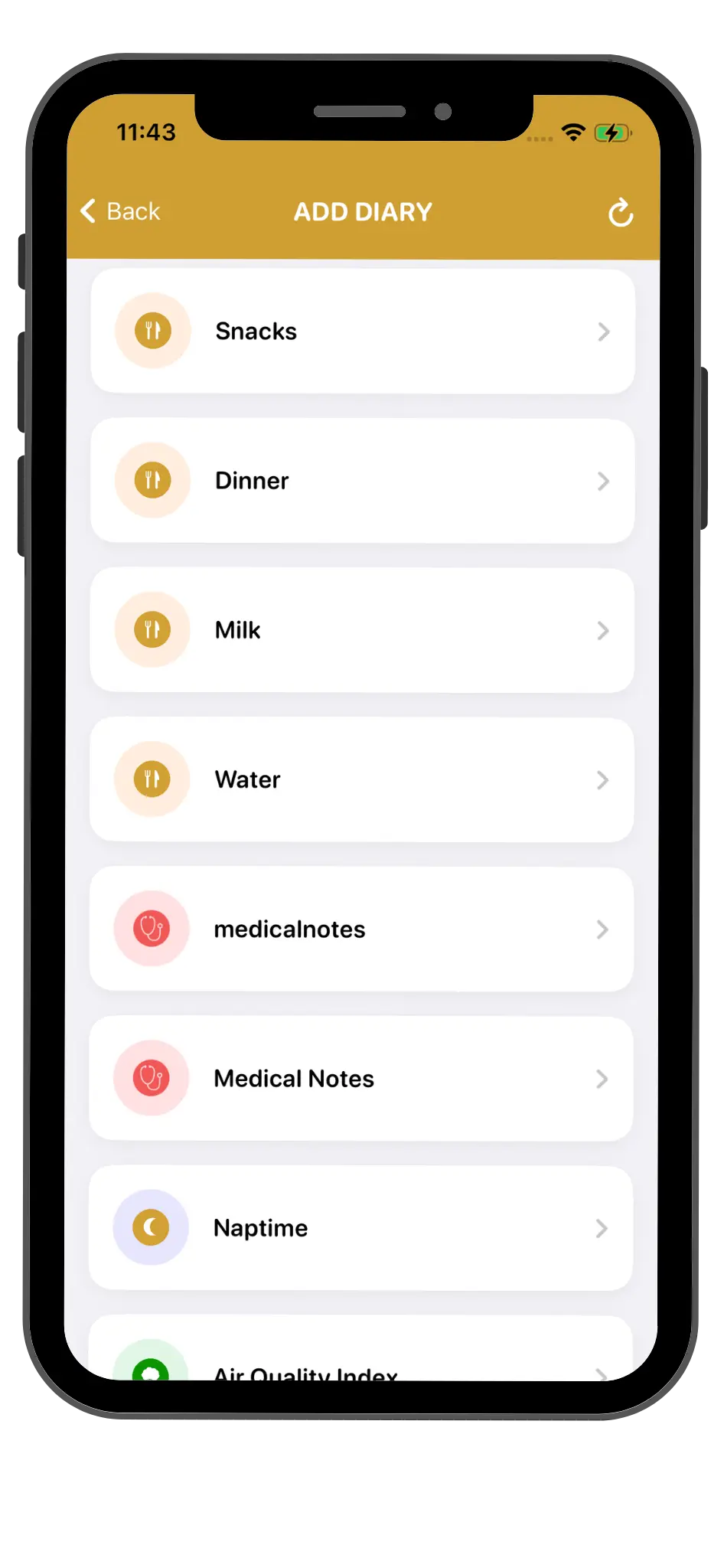 add diary